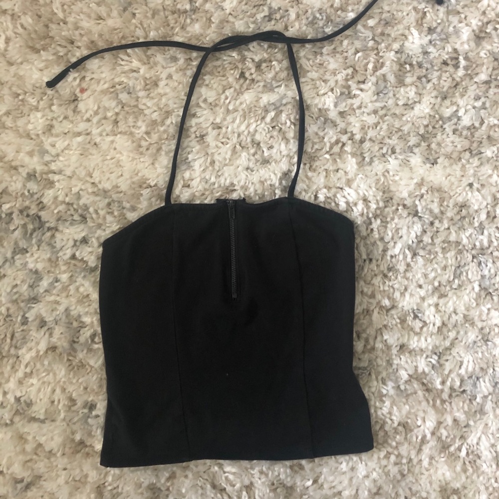 Urban Outfitters Cropped halter tank top